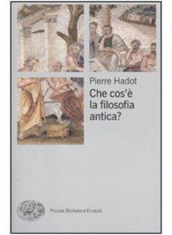 CHE COS'E' LA FILOSOFIA ANTICA