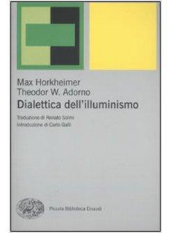 DIALETTICA DELL'ILLUMINISMO