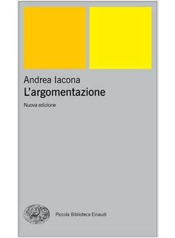 ARGOMENTAZIONE (L')