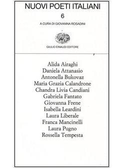 NUOVI POETI ITALIANI. VOL. 6
