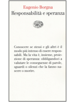 RESPONSABILITA' E SPERANZA