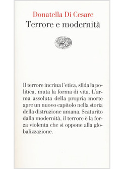 TERRORE E MODERNITA'