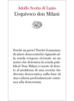 L'EQUIVOCO DON MILANI