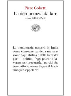 DEMOCRAZIA DA FARE (LA)