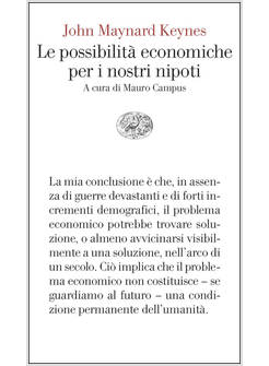 POSSIBILITA' ECONOMICHE PER I NOSTRI NIPOTI (LE)