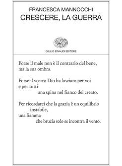 CRESCERE, LA GUERRA