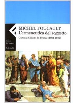 ERMENEUTICA DEL SOGGETTO (L')