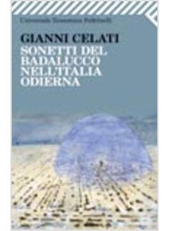 SONETTI DEL BADALUCCO NELL'ITALIA ODIERNA