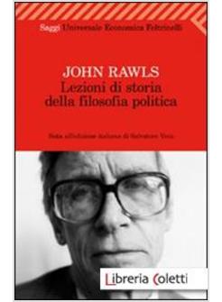 LEZIONI DI STORIA DELLA FILOSOFIA POLITICA