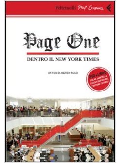 PAGE ONE. DENTRO IL NEW YORK TIMES. DVD. CON LIBRO