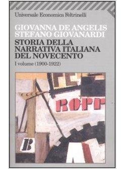 STORIA DELLA NARRATIVA ITALIANA DEL NOVECENTO VOL.1