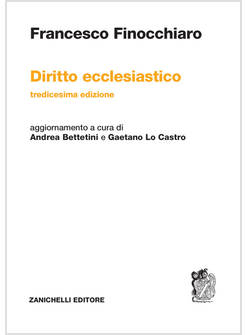 DIRITTO ECCLESIASTICO