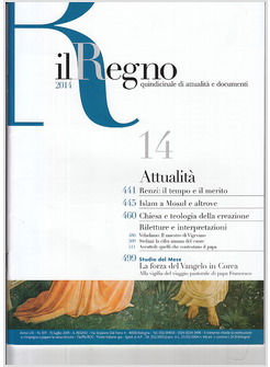 IL REGNO ATTUALITA' VOL. 14/2014