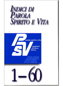 INDICI DI PAROLA SPIRITO E VITA 1-60