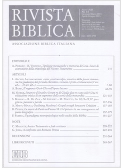RIVISTA BIBLICA (2015) VOL. 1-2