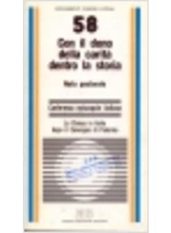 CON IL DONO DELLA CARITA' DENTRO LA STORIA NOTA PASTORALE LA CHIESA IN ITALIA