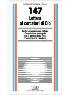 LETTERA AI CERCATORI DI DIO