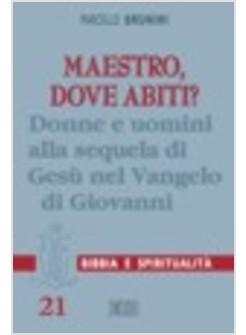 MAESTRO DOVE ABITI