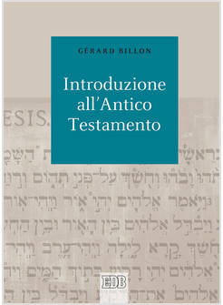 INTRODUZIONE ALL'ANTICO TESTAMENTO
