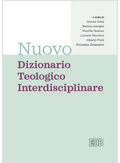 NUOVO DIZIONARIO TEOLOGICO INTERDISCIPLINARE