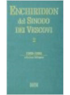 ENCHIRIDION DEL SINODO DEI VESCOVI 2 EDIZ BILINGUE