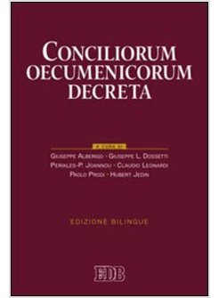 CONCILIORUM OECUMENICORUM DECRETA EDIZIONE BILINGUE