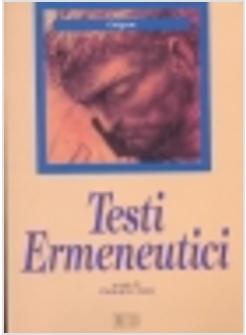 TESTI ERMENEUTICI