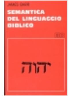 SEMANTICA DEL LINGUAGGIO BIBLICO