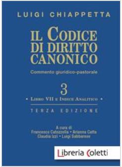 IL CODICE DI DIRITTO CANONICO 3. COMMENTO GIURIDICO-PASTORALE VOL. 3