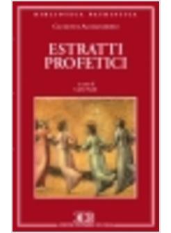 ESTRATTI PROFETICI ECLOGAE PROPHETICAE