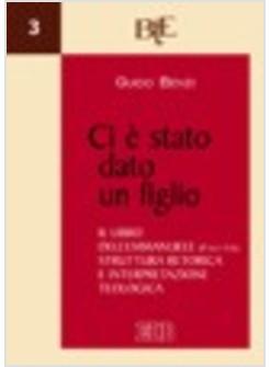 CI E' STATO DATO UN FIGLIO IL LIBRO DELL'EMMANUELE (IS 6,1-9,6) STRUTTURA