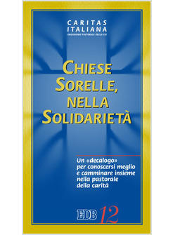 CHIESE SORELLE NELLA SOLIDARIETA'