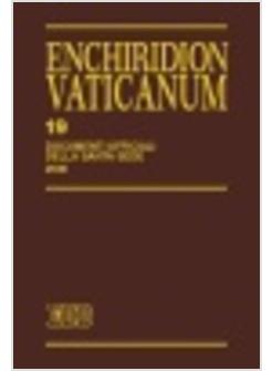 ENCHIRIDION VATICANUM 19 ANNO 2000