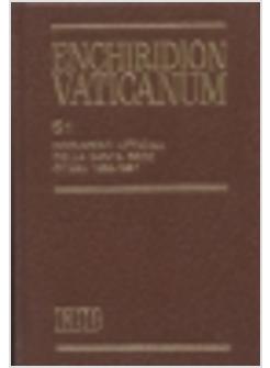 ENCHIRIDION VATICANUM S1 SUPPLEMENTUM