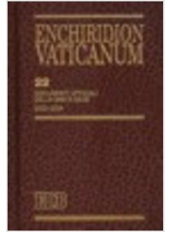 ENCHIRIDION VATICANUM 22