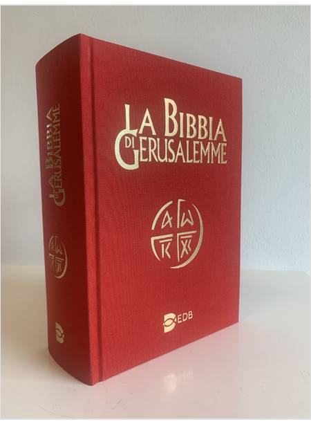 La Bibbia Di Gerusalemme 2009 Tela Rossa Nuovo Testo Cei - Edizioni  Dehoniane Bologna