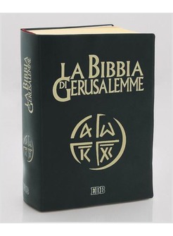 LA BIBBIA DI GERUSALEMME 2009 PLASTICA COFANETTO  NUOVO TESTO CEI  