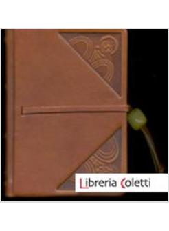 LA BIBBIA DI GERUSALEMME EDIZIONE TASCABILE PELLE RILIEVI LACCI