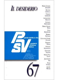 IL DESIDERIO PSV 67 2013/01