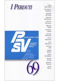 I PERDUTI - PSV 69 PAROLA SPIRITO E VITA 