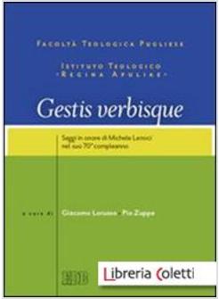 GESTIS VERBISQUE. SAGGI IN ONORE DI MICHELE LENOCI NEL SUO 70° COMPLEANNO