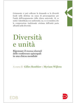 DIVERSITA' E UNITA' 