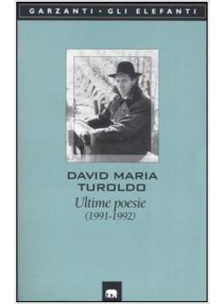 ULTIME POESIE  CANTI ULTIMI   MIE NOTTI CON QOHELET