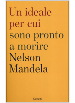 UN IDEALE PER CUI SONO PRONTO A MORIRE