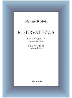 RISERVATEZZA