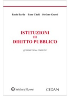 ISTITUZIONI DI DIRITTO PUBBLICO 15 ED.