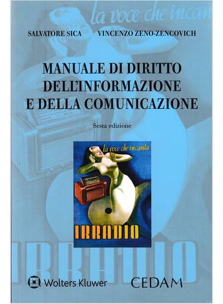 MANUALE DI DIRITTO DELL'INFORMAZIONE E DELLA COMUNICAZIONE 6 EDIZIONE