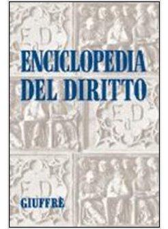 ENCICLOPEDIA DEL DIRITTO INDICE DELLE FONTI