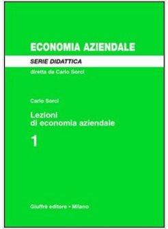 LEZIONI DI ECONOMIA AZIENDALE 1