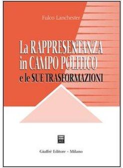 RAPPRESENTANZA IN CAMPO POLITICO E LE SUE TRASFORMAZIONI (LA)